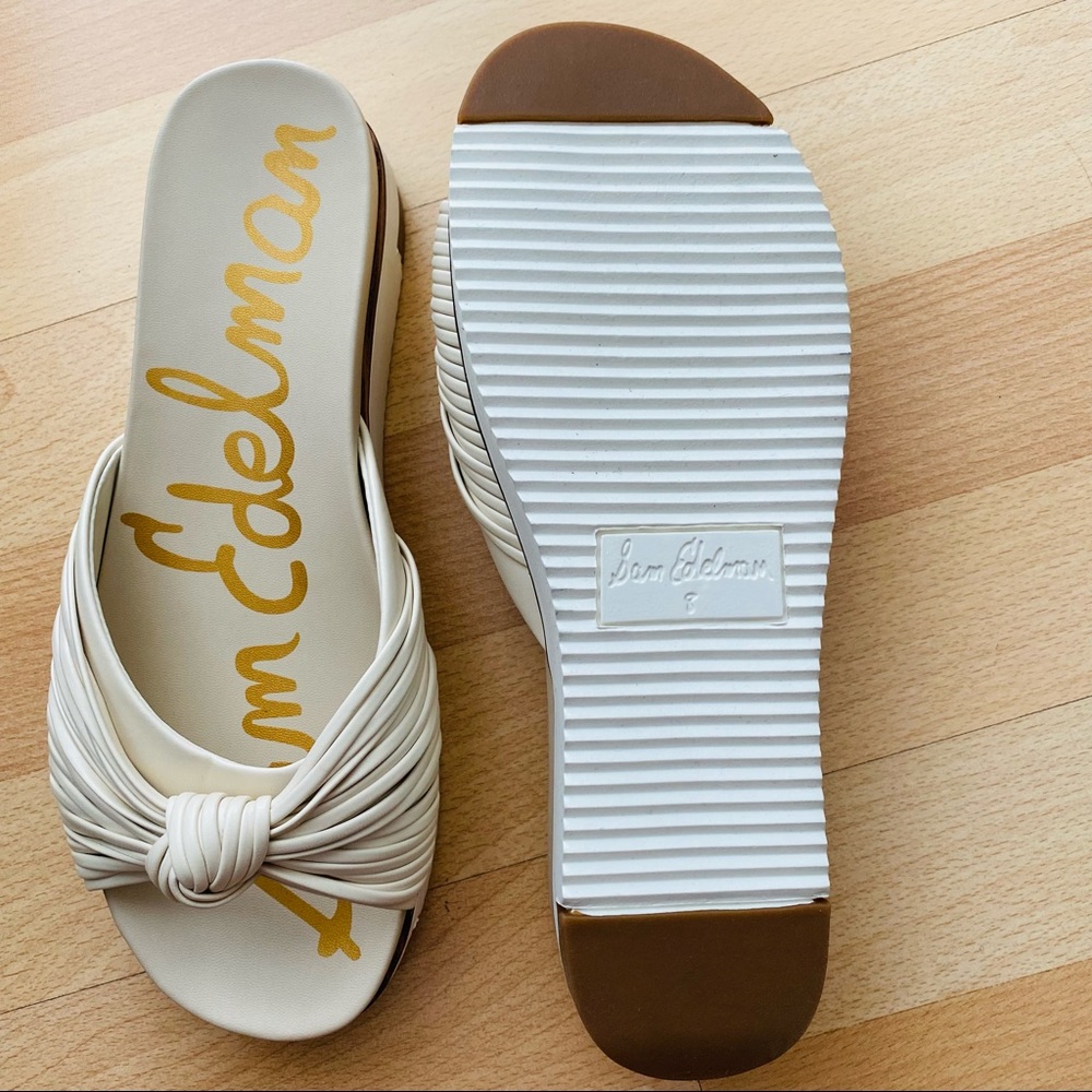 Sam Edelman ADRIEL KNOTTED SLIDE SANDAL - Picture 3 of 6